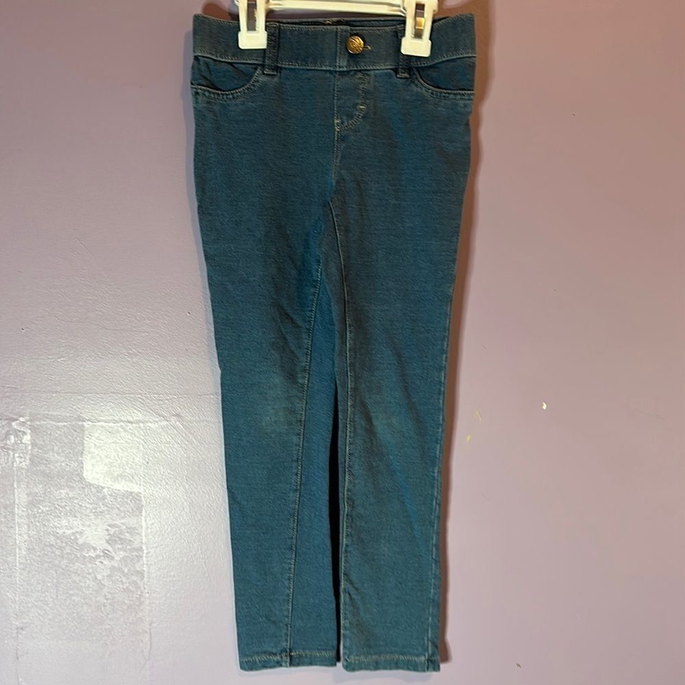The Children's Place Girls Size 6 Jeggings Blue Stretch Denim Medium Fit